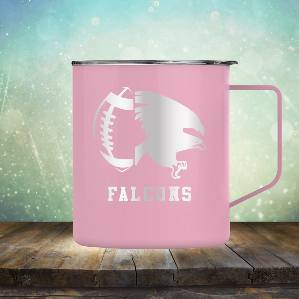 Falcons Football - Laser Etched Tumbler Mug