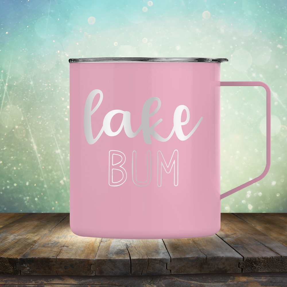 Lake Bum - Laser Etched Tumbler Mug