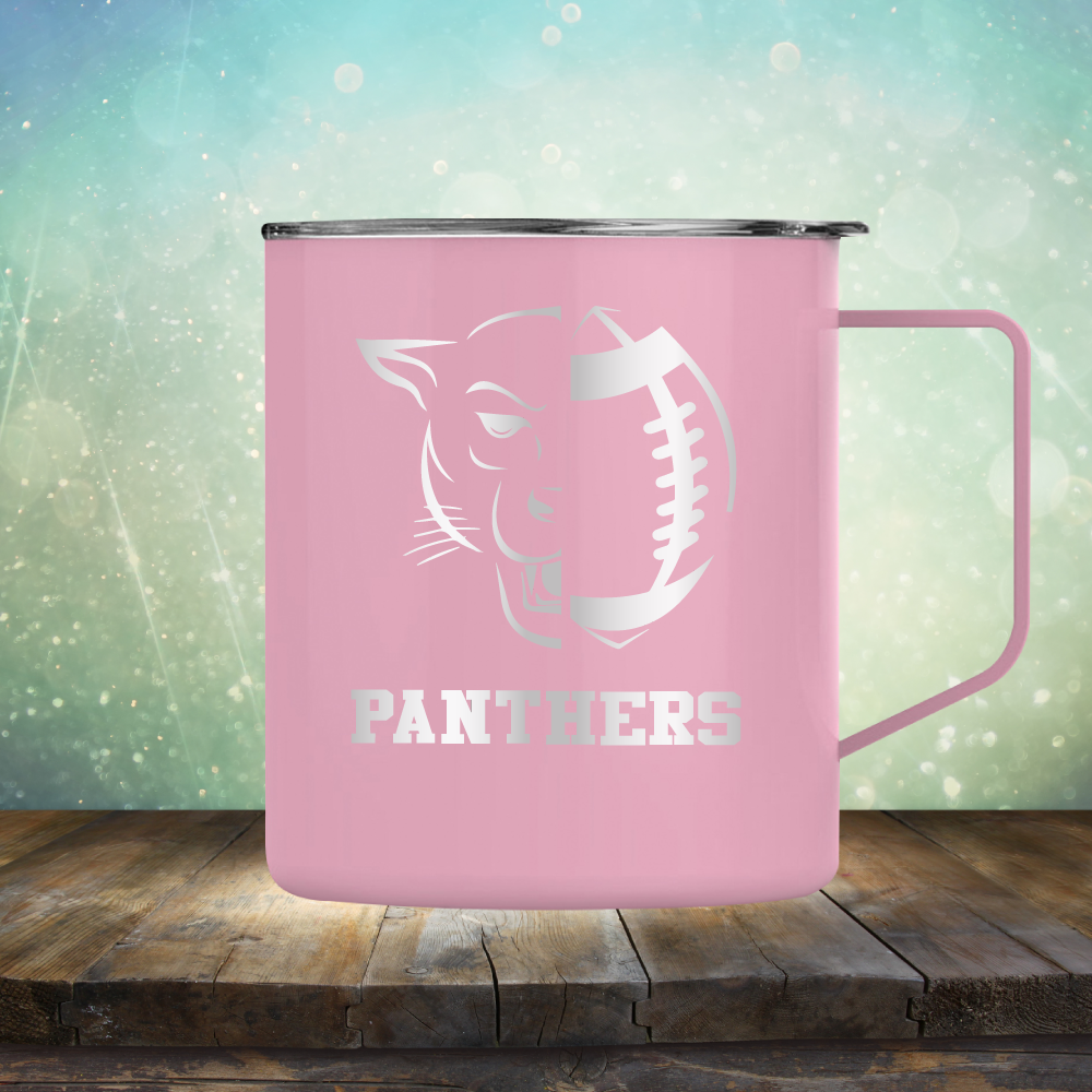 Panthers Football - Laser Etched Tumbler Mug