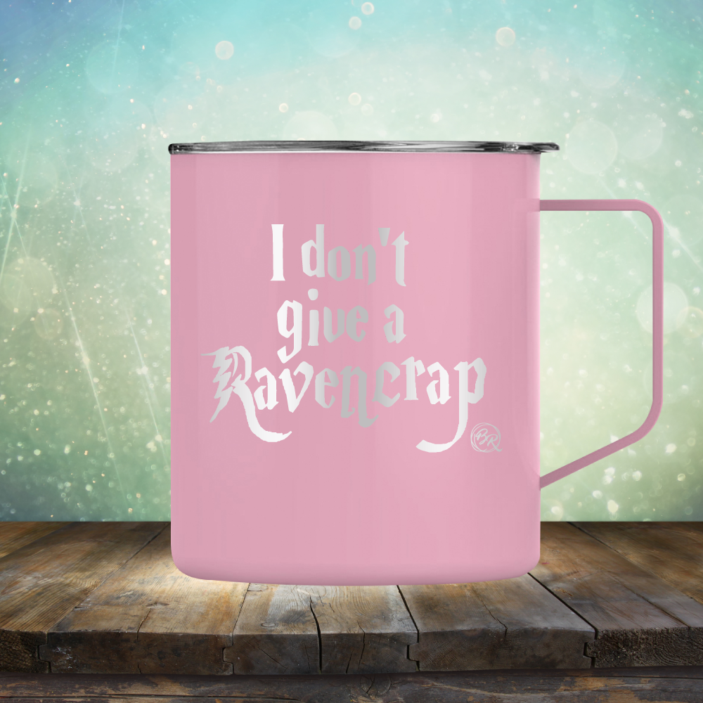 I Don&#39;t Give A Raven Crap - Laser Etched Tumbler Mug