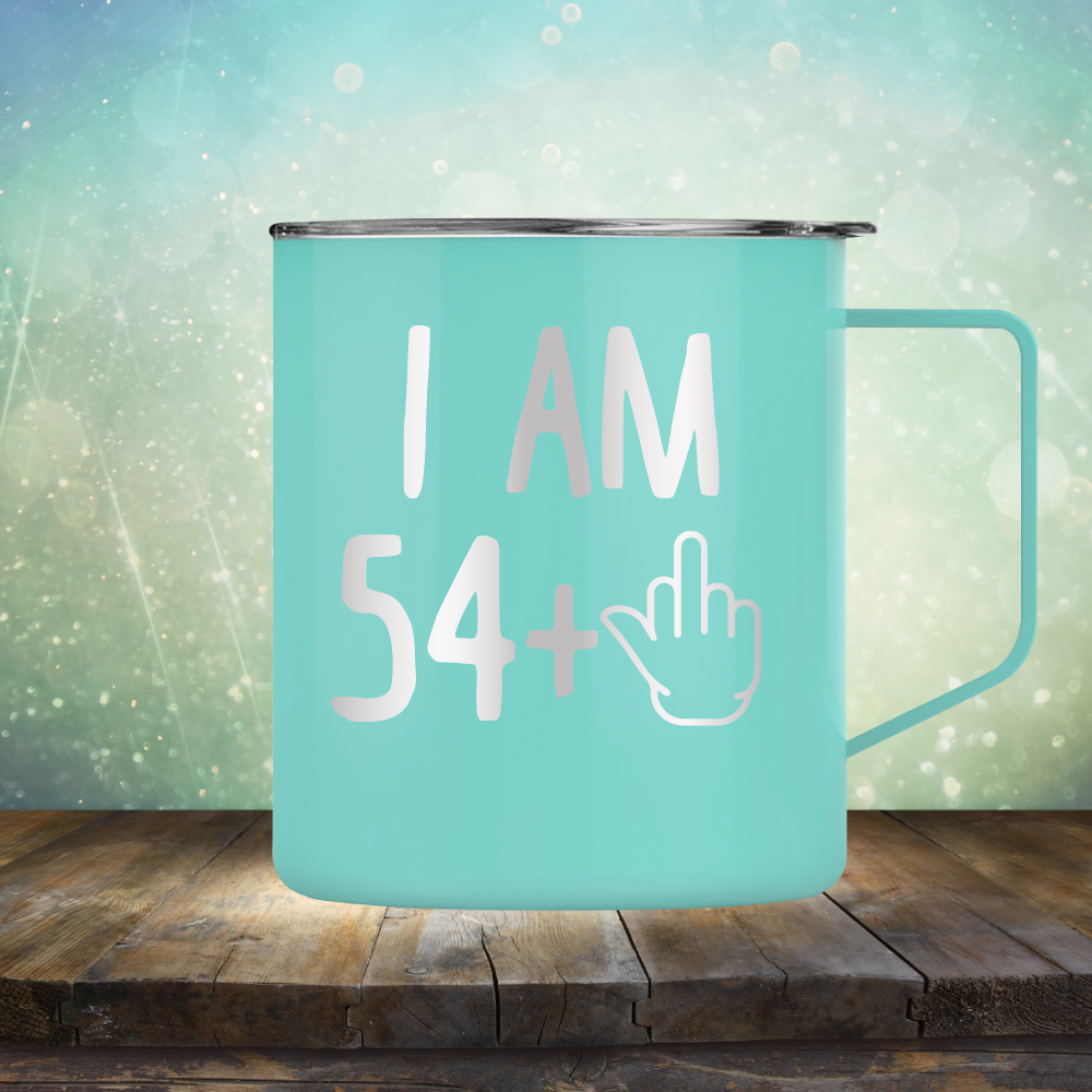 I Am 54 plus 1 - Laser Etched Tumbler Mug