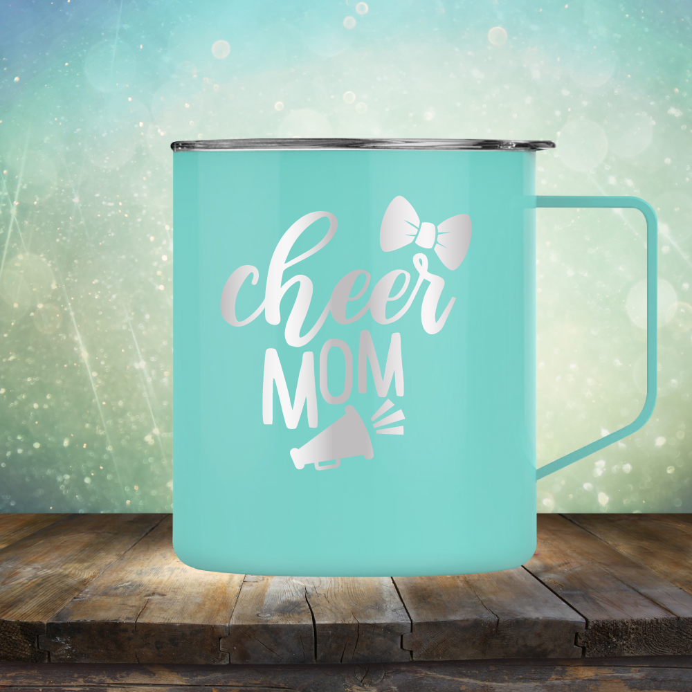 Cheer Mom - Laser Etched Tumbler Mug