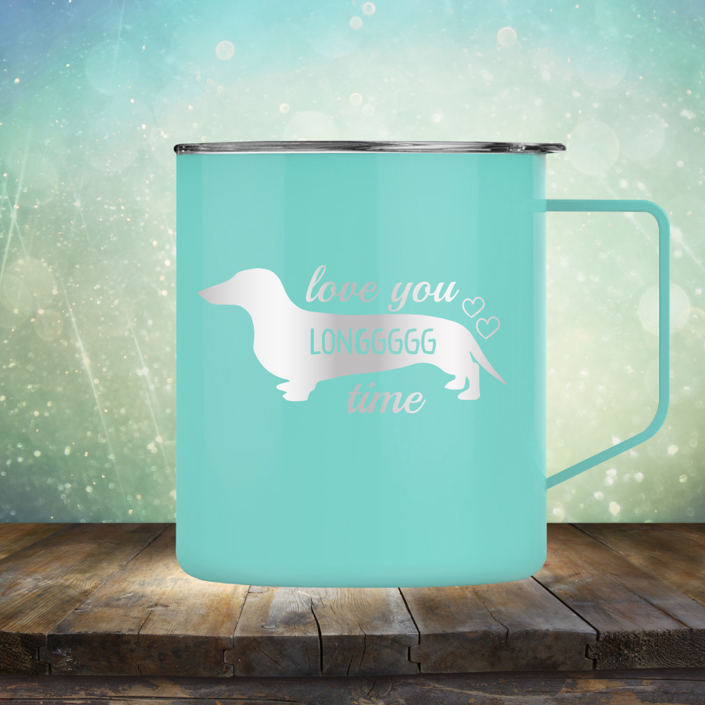 Love You Longgggg Time - Laser Etched Tumbler Mug