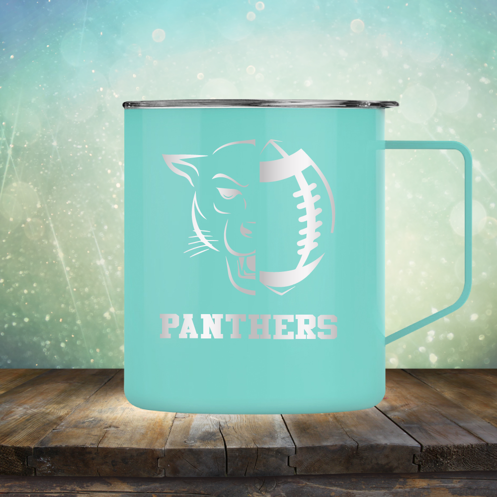 Panthers Football - Laser Etched Tumbler Mug