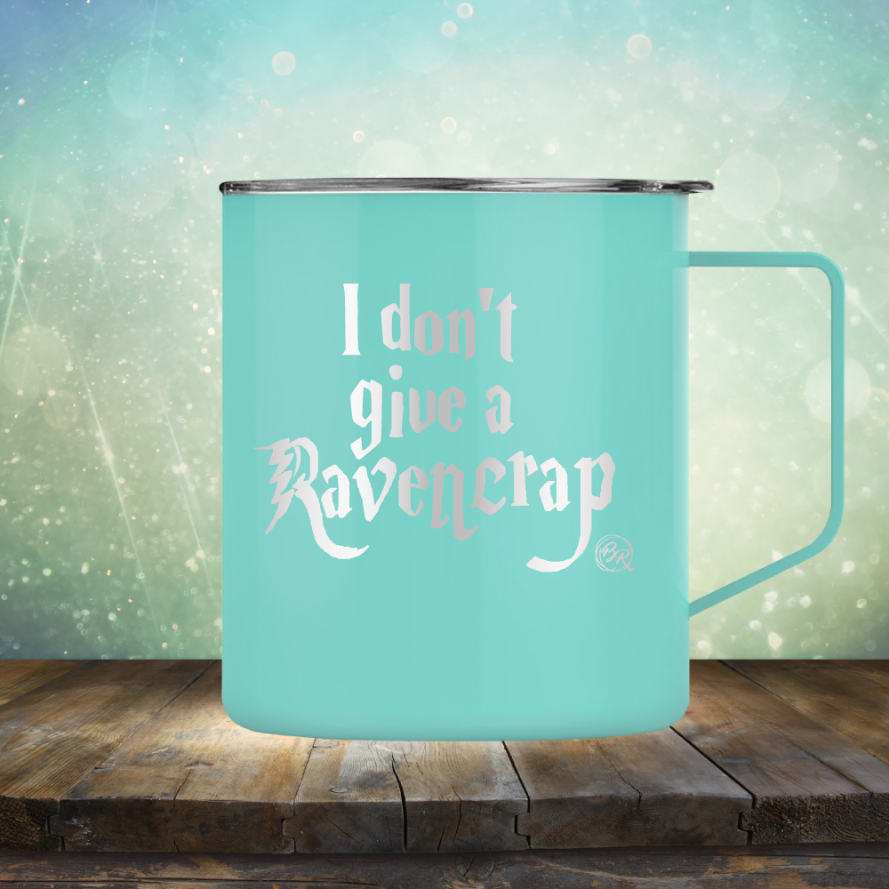 I Don&#39;t Give A Raven Crap - Laser Etched Tumbler Mug