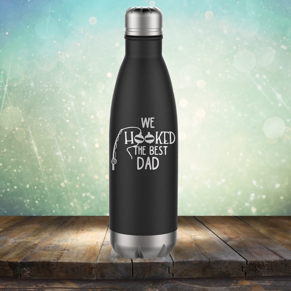 We Hooked the Best Dad - Laser Etched Tumbler Mug