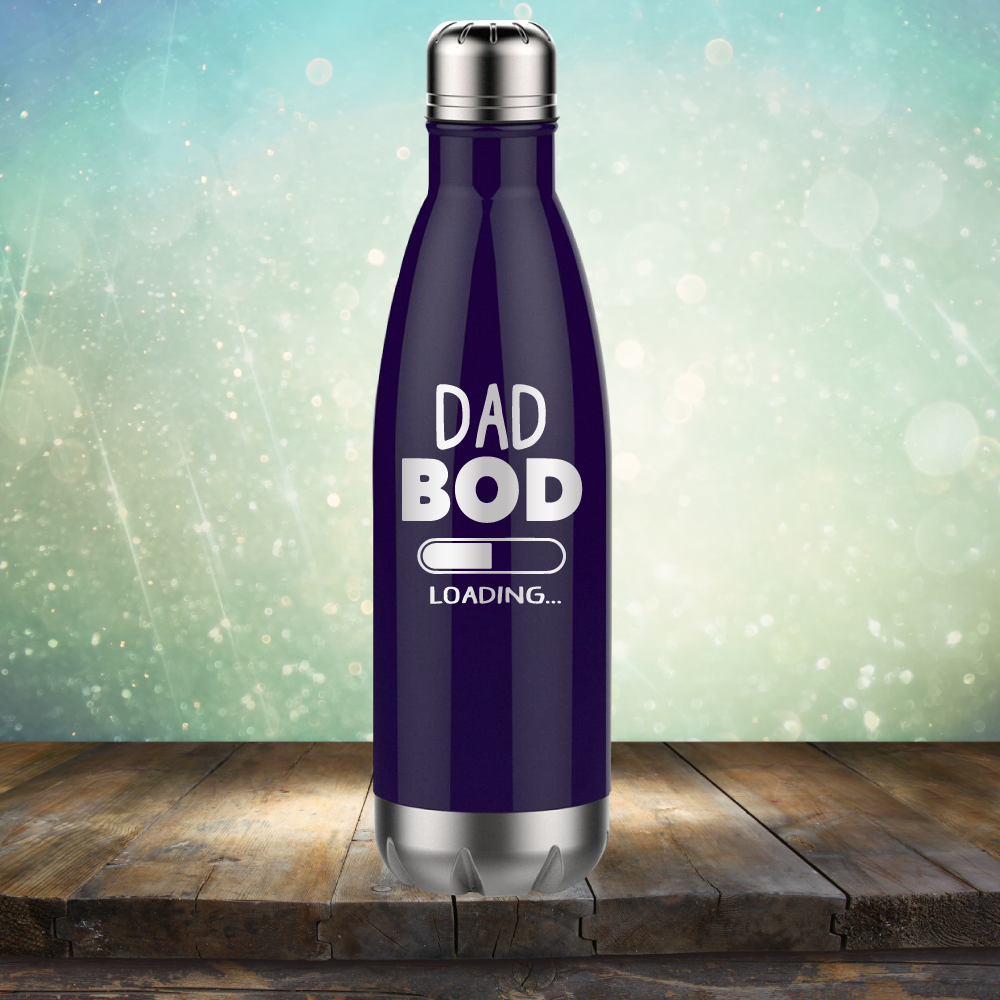 Dad Bod Loading - Laser Etched Tumbler Mug