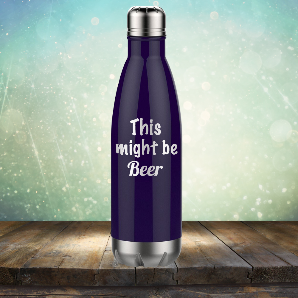 This Might Be Beer - Laser Etched Tumbler Mug