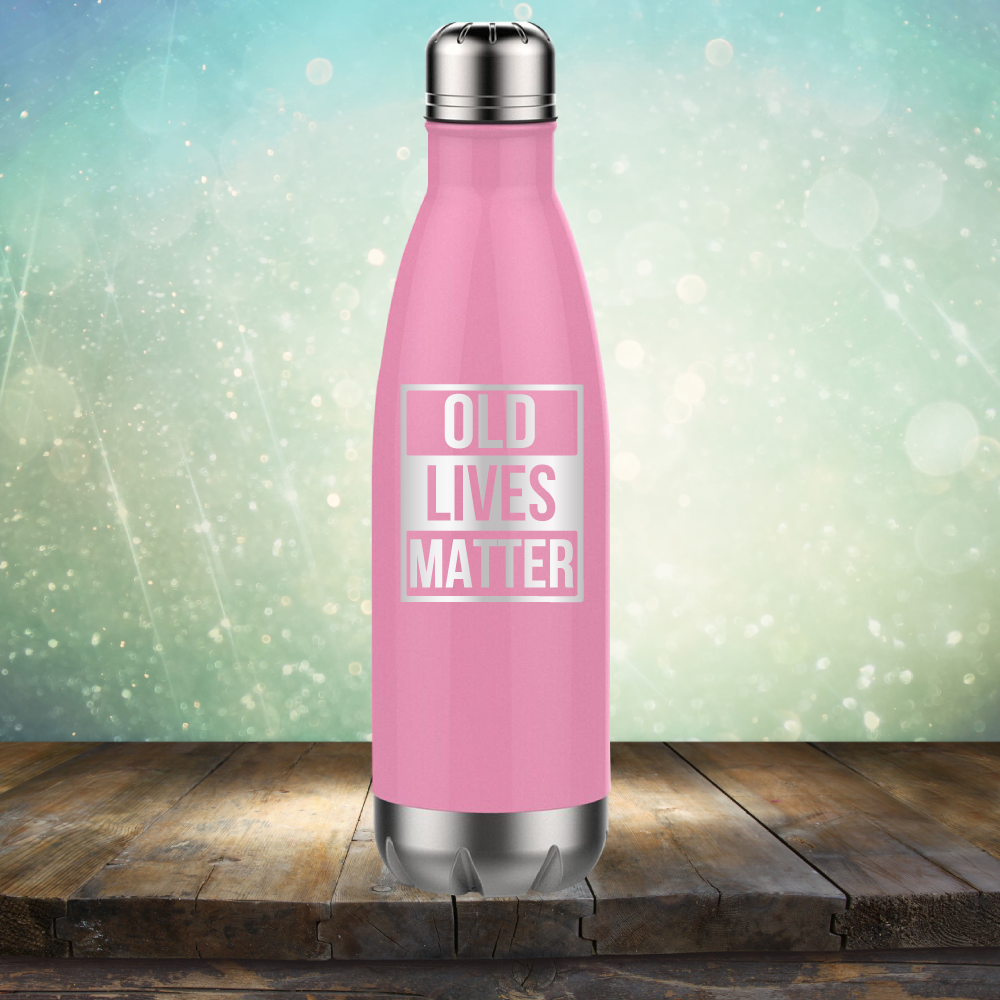 Old Lives Matter - Laser Etched Tumbler Mug