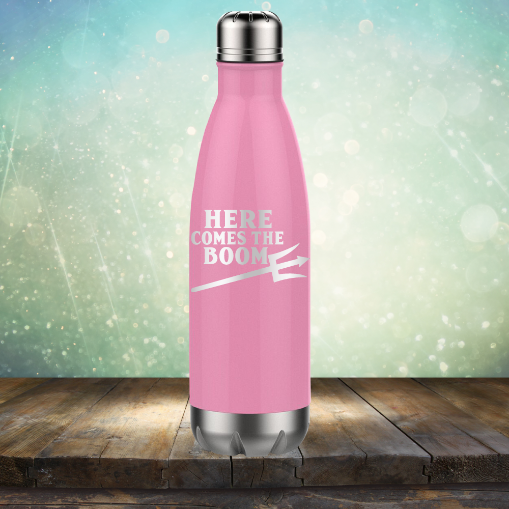 Here Comes The Boom - Laser Etched Tumbler Mug