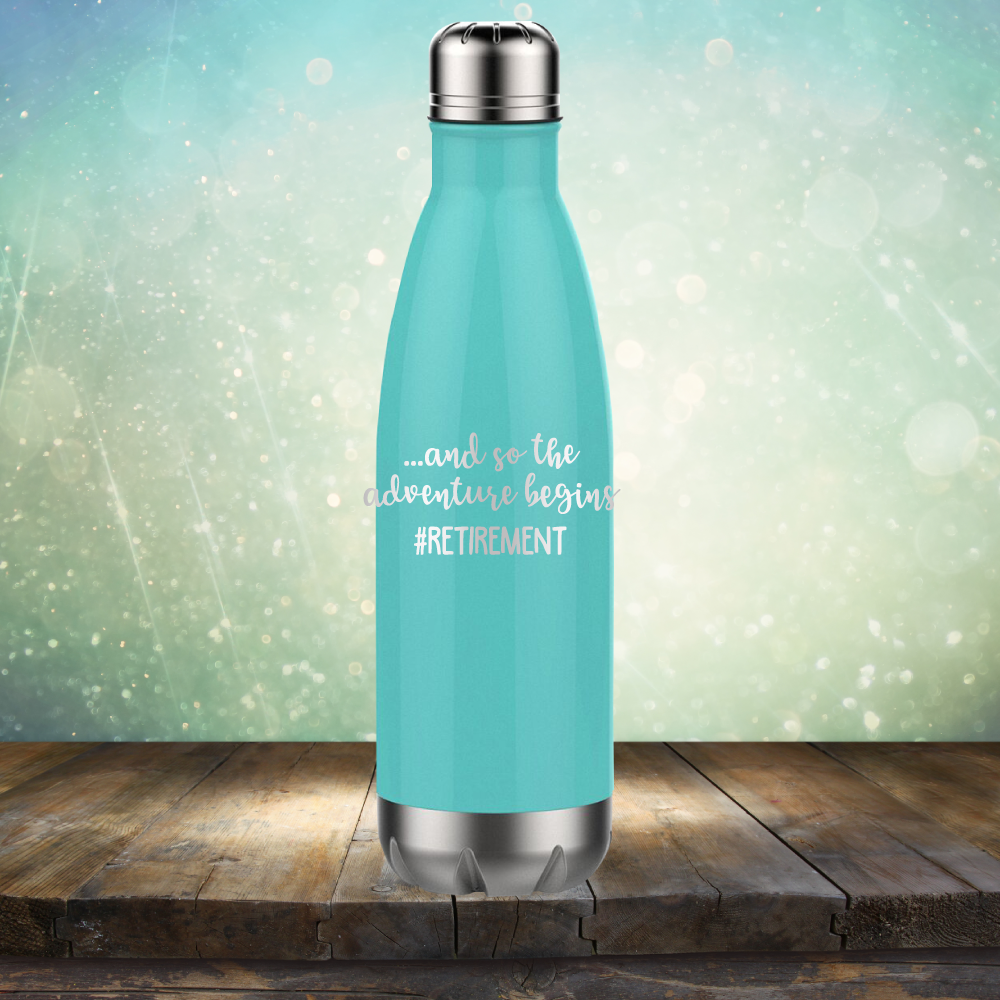Retirement Adventure - Laser Etched Tumbler Mug
