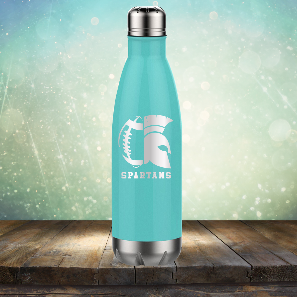 Spartans Football - Laser Etched Tumbler Mug