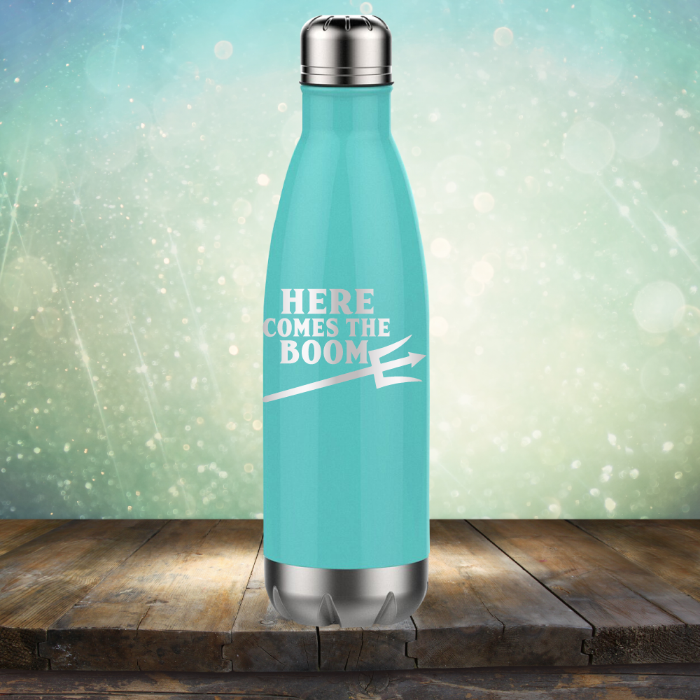 Here Comes The Boom - Laser Etched Tumbler Mug