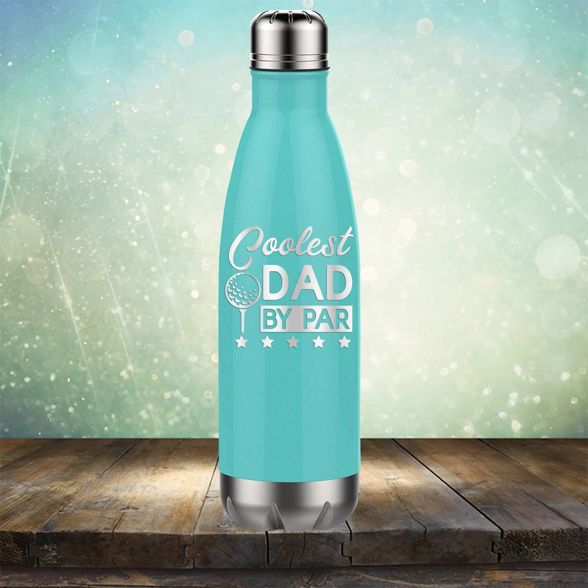 Coolest Dad By Par - Laser Etched Tumbler Mug