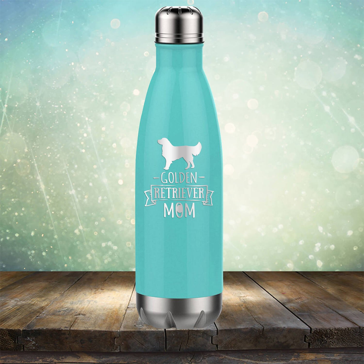Golden Retriever Mom - Laser Etched Tumbler Mug