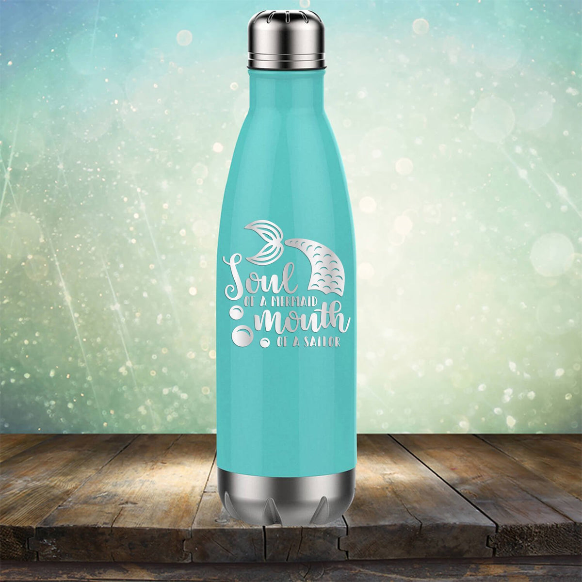 Soul of A Mermaid Mouth of A Sailor - Laser Etched Tumbler Mug