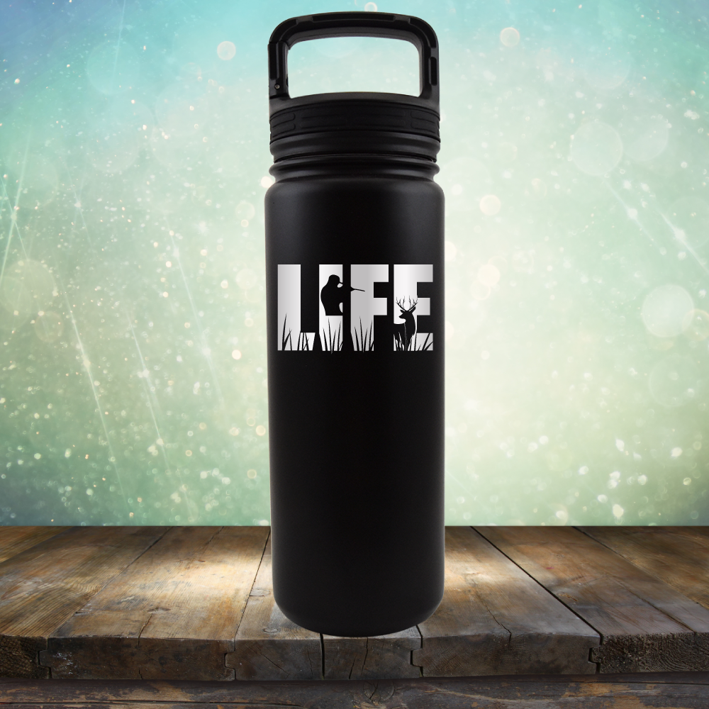 Life Hunting - Laser Etched Tumbler Mug