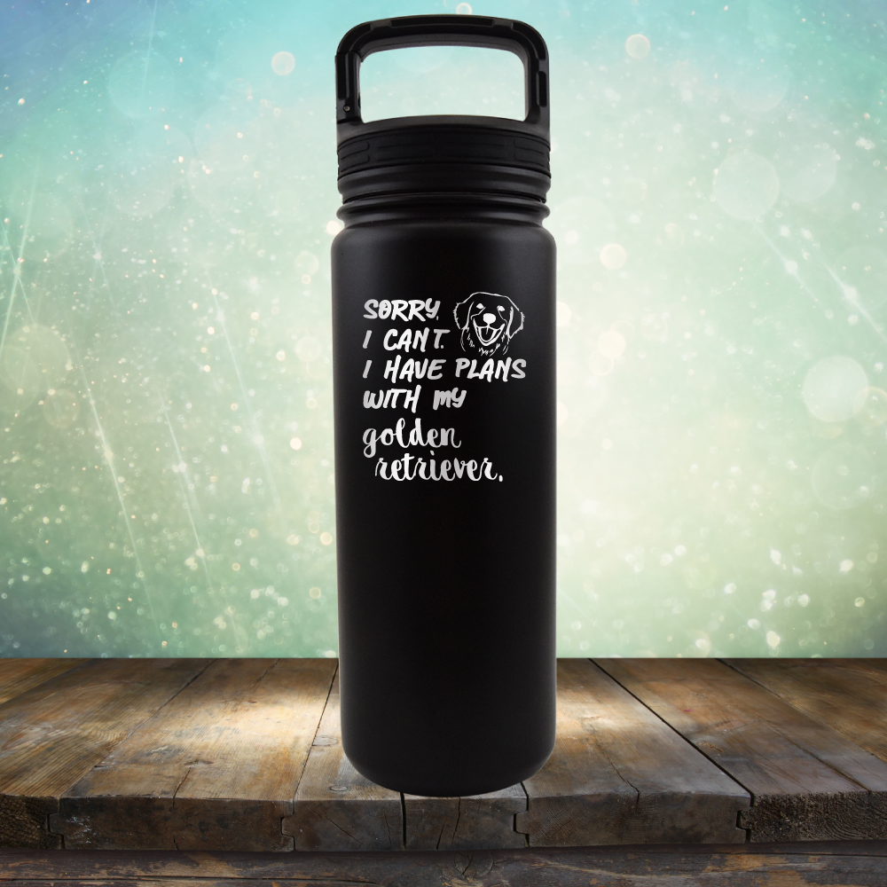 Sorry I Can&#39;t, I Have Plans With My Retriever - Laser Etched Tumbler Mug