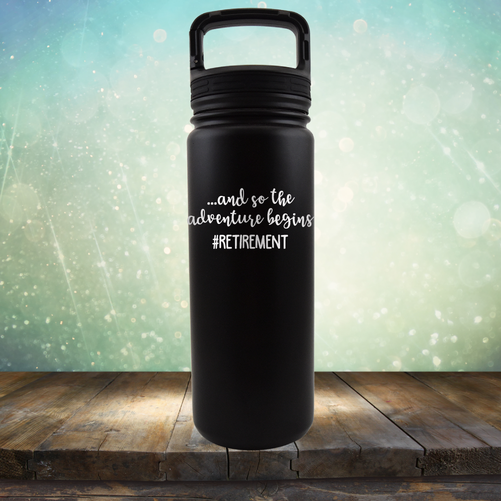 Retirement Adventure - Laser Etched Tumbler Mug