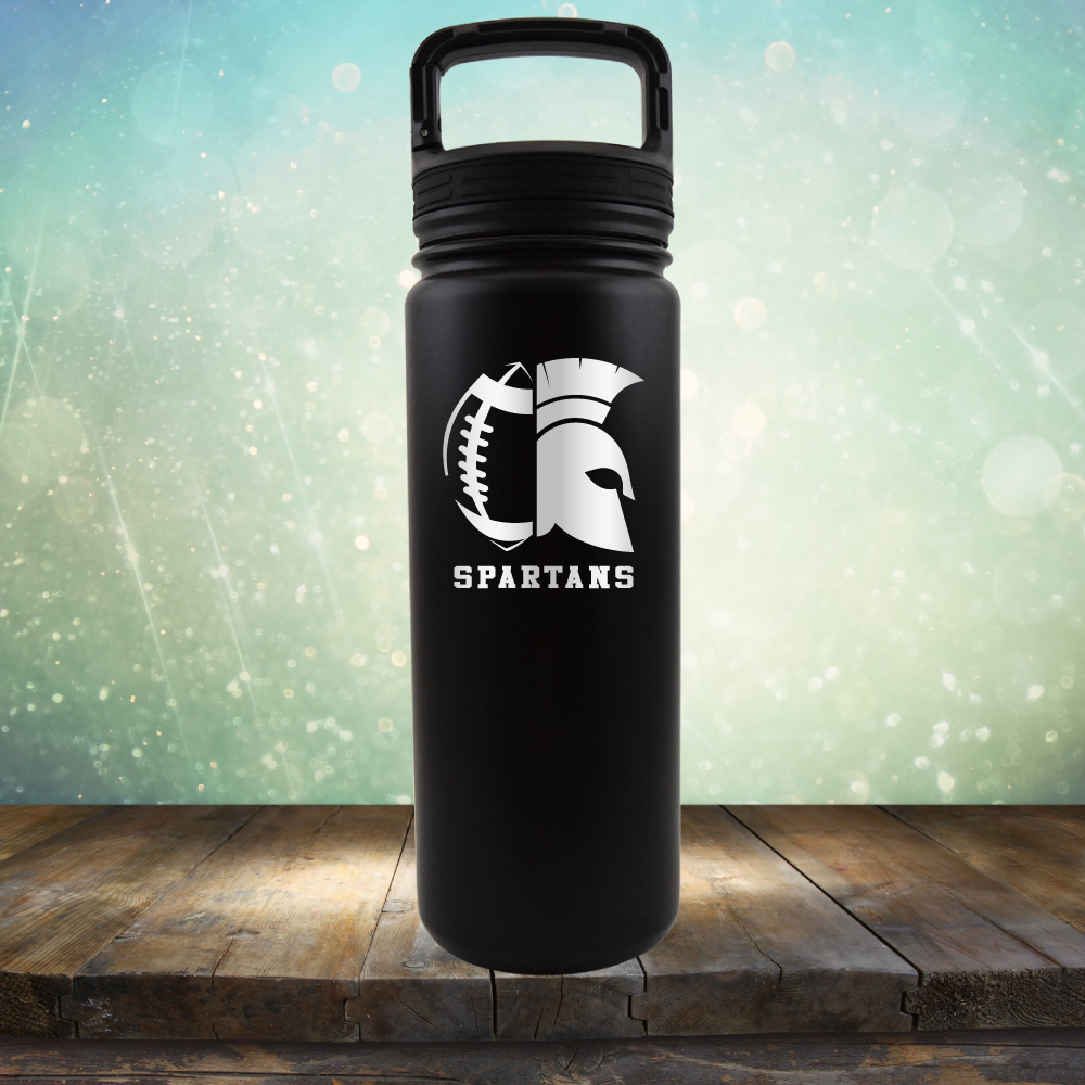 Spartans Football - Laser Etched Tumbler Mug