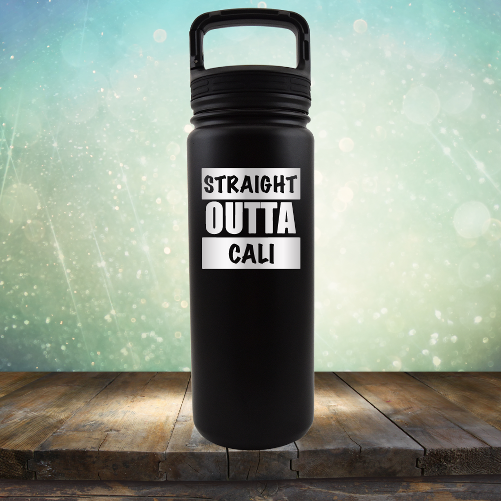 Straight Outta Cali - Laser Etched Tumbler Mug