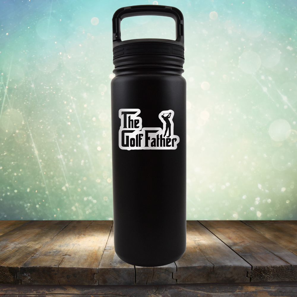 The Golf Father - Laser Etched Tumbler Mug