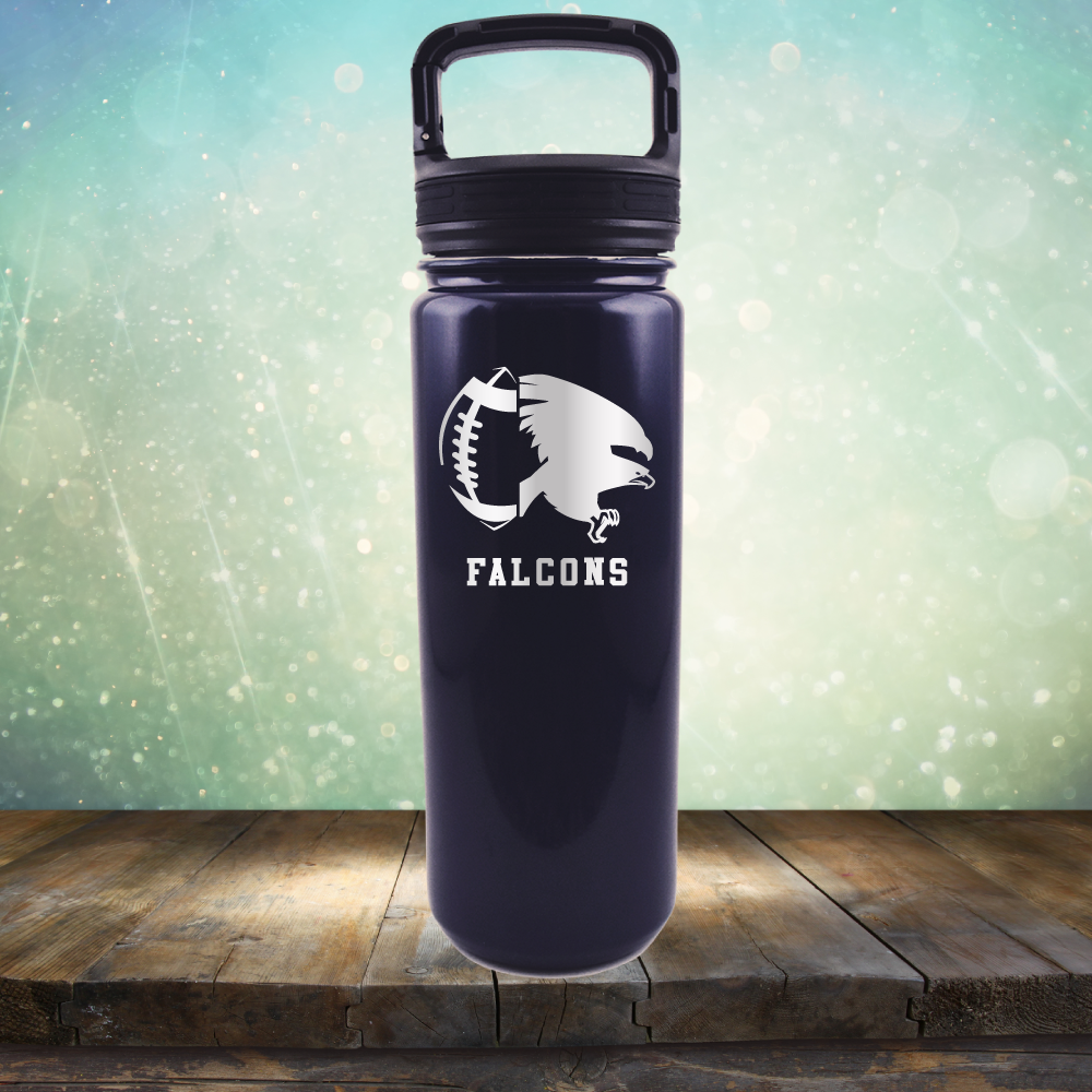 Falcons Football - Laser Etched Tumbler Mug