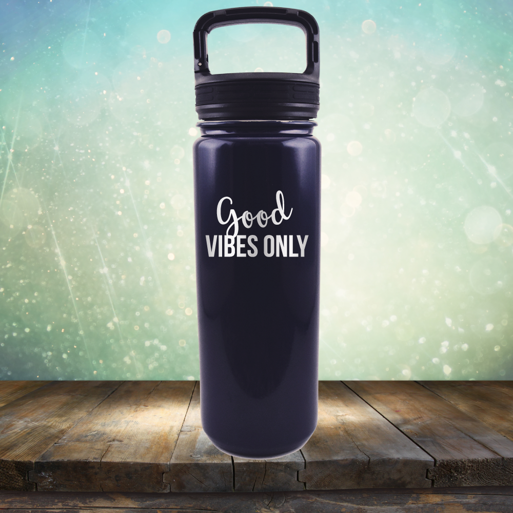 Good Vibes Only - Laser Etched Tumbler Mug