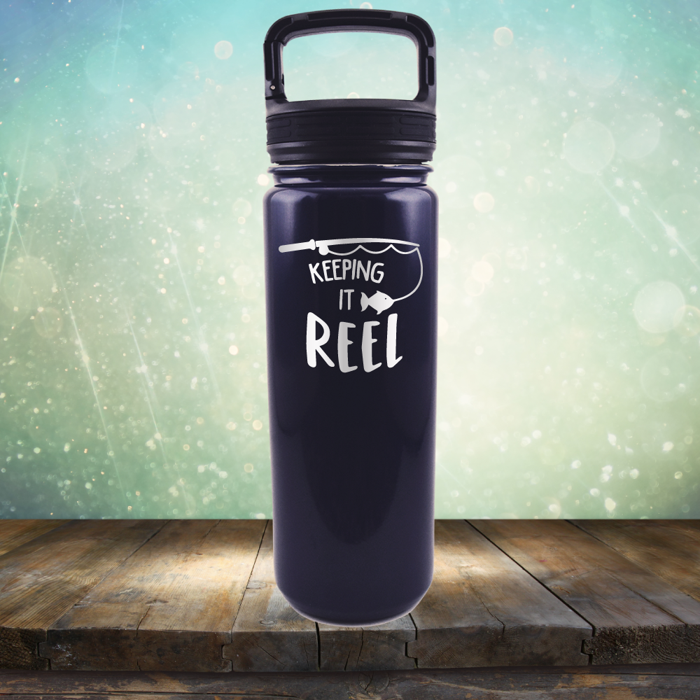 Keeping It Reel - Laser Etched Tumbler Mug