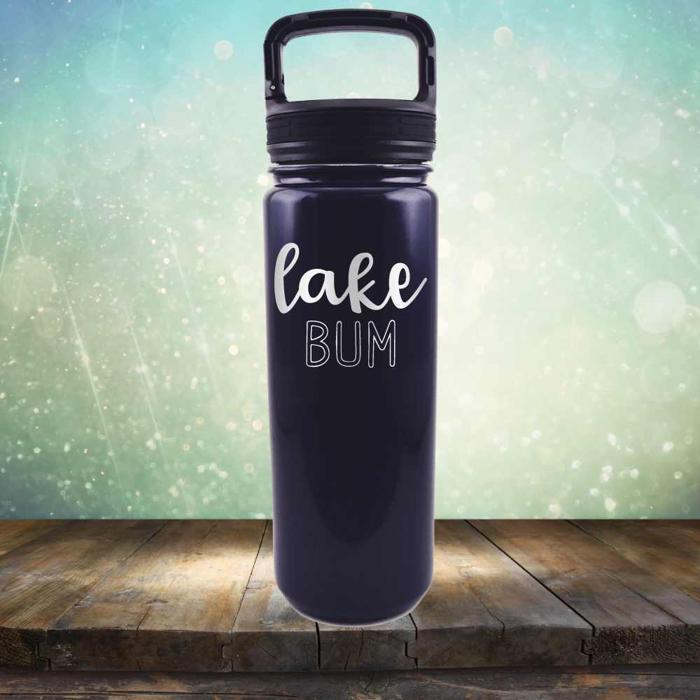 Lake Bum - Laser Etched Tumbler Mug