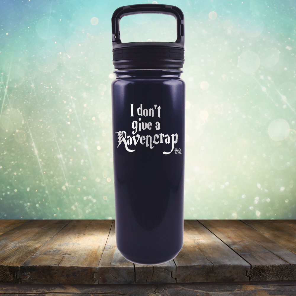 I Don&#39;t Give A Raven Crap - Laser Etched Tumbler Mug