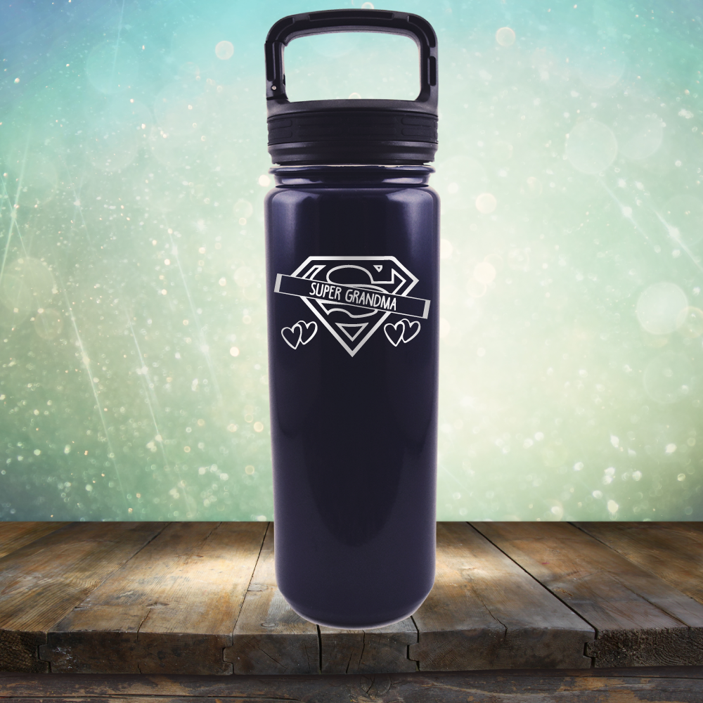 Super Grandma - Laser Etched Tumbler Mug