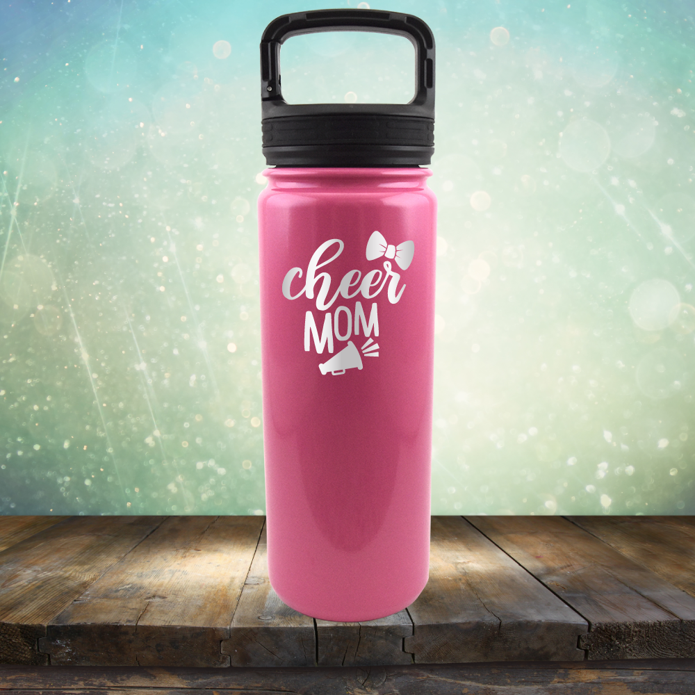 Cheer Mom - Laser Etched Tumbler Mug