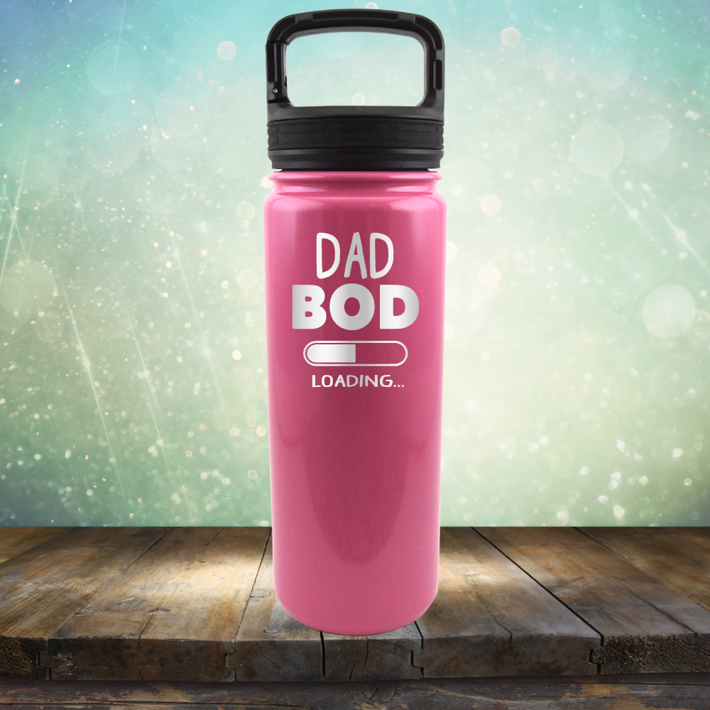 Dad Bod Loading - Laser Etched Tumbler Mug