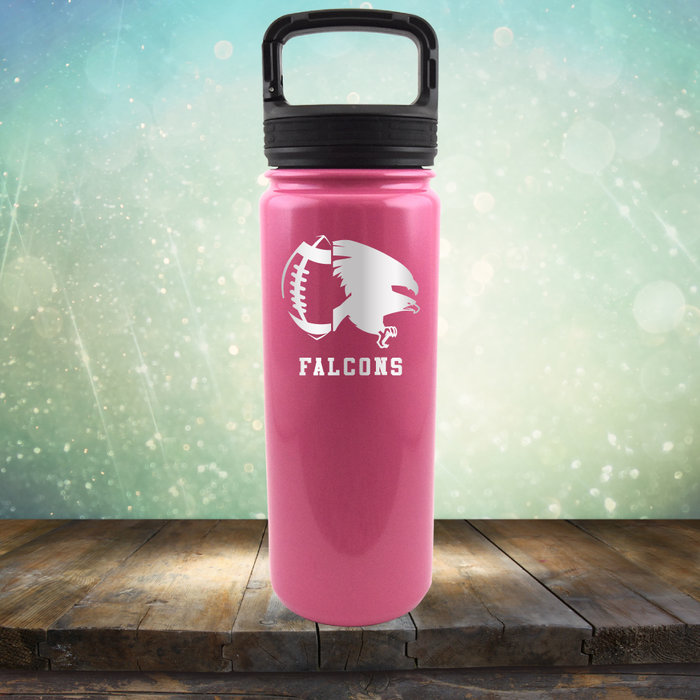 Falcons Football - Laser Etched Tumbler Mug