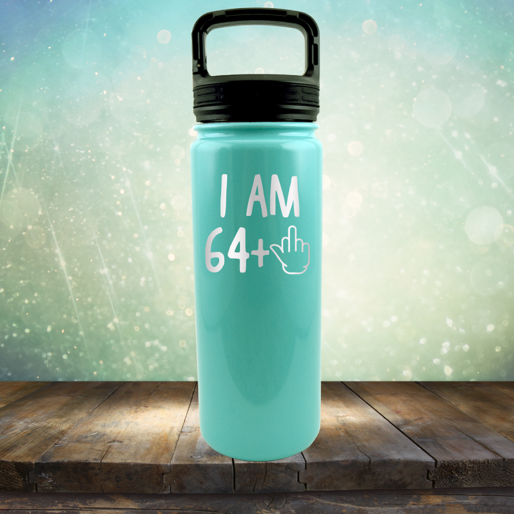 I Am 64 plus 1 - Laser Etched Tumbler Mug