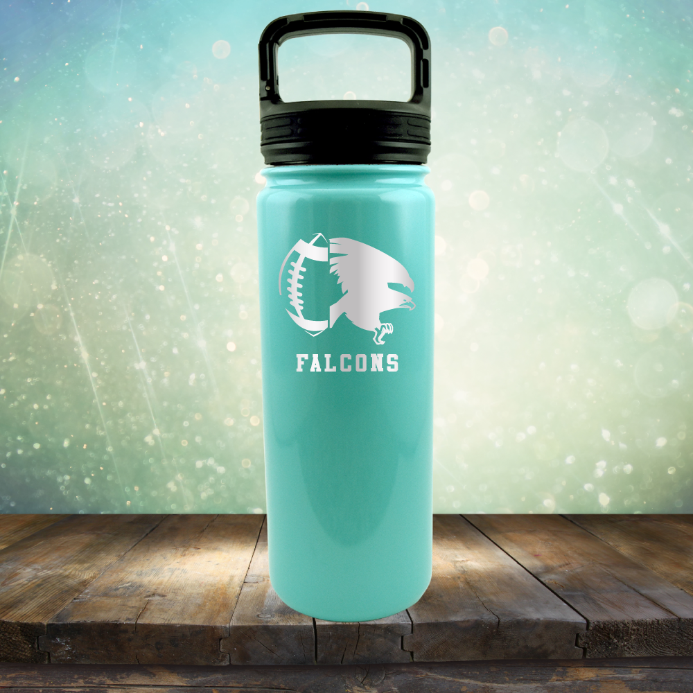 Falcons Football - Laser Etched Tumbler Mug