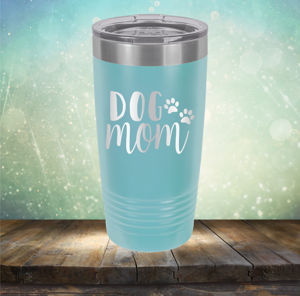 Dog Mom - Laser Etched Tumbler Mug