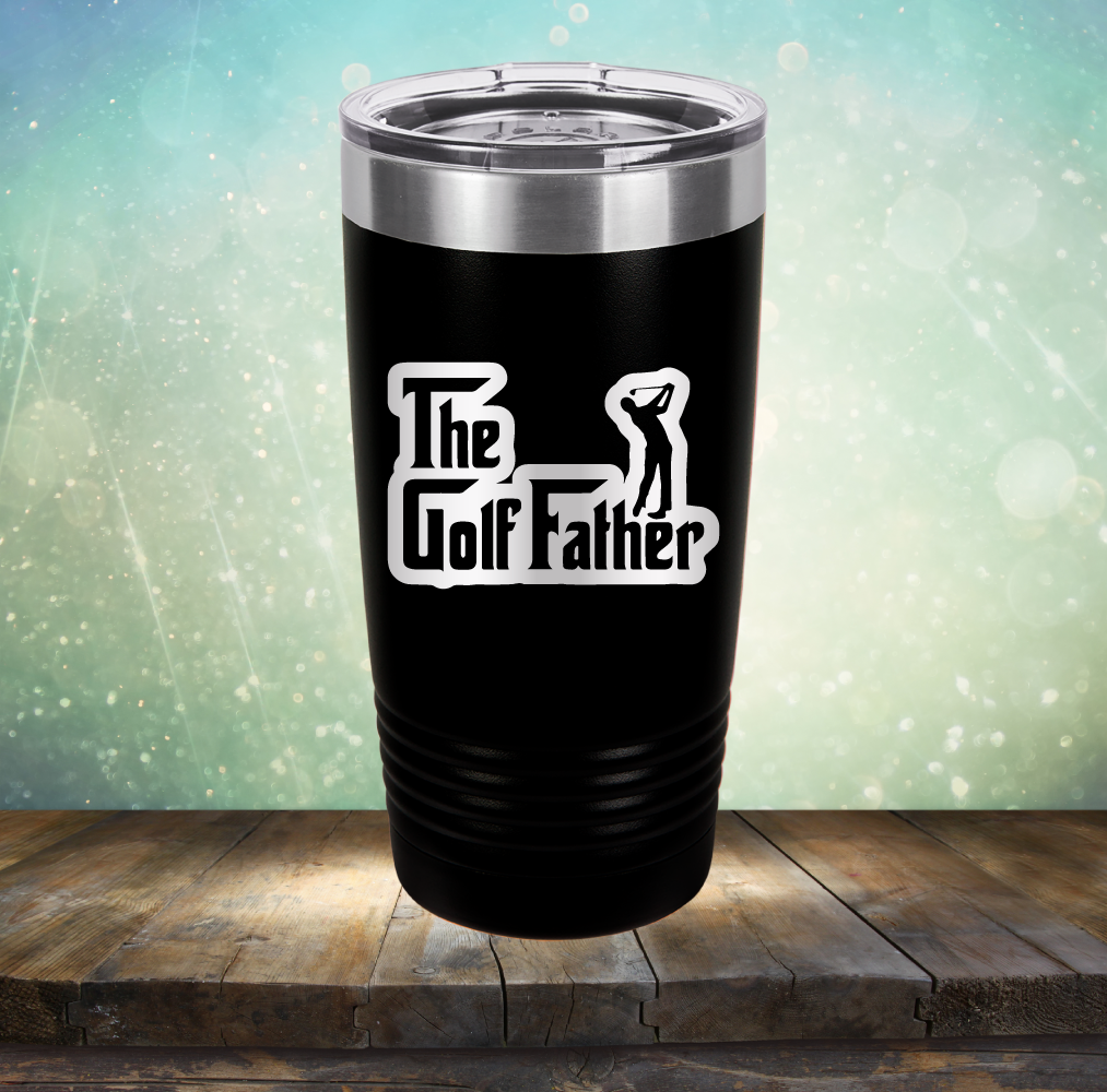 The Golf Father - Laser Etched Tumbler Mug