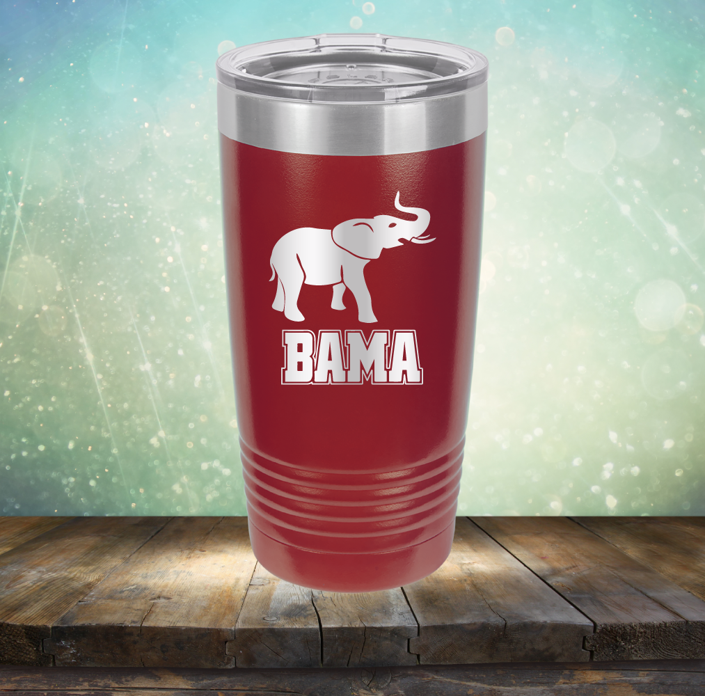 BAMA Football - Laser Etched Tumbler Mug