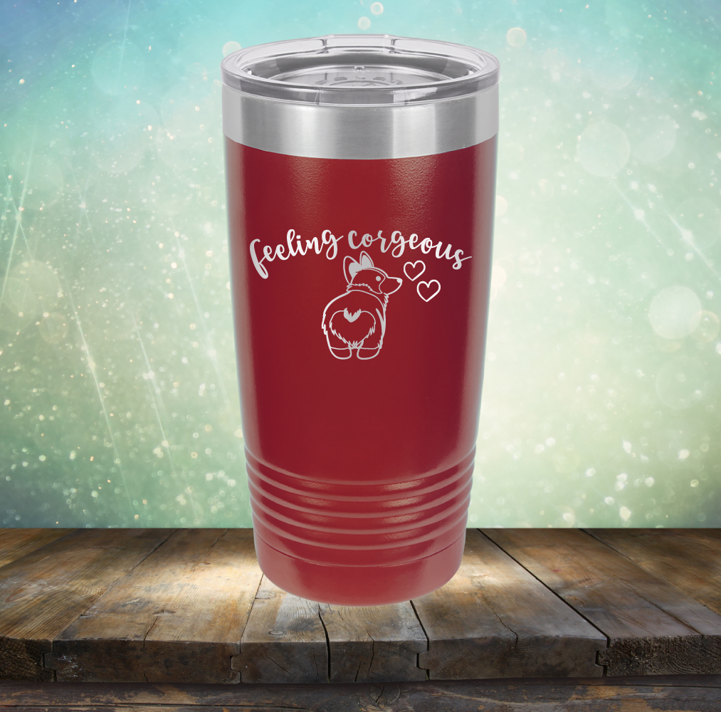 Feeling Coregous - Laser Etched Tumbler Mug