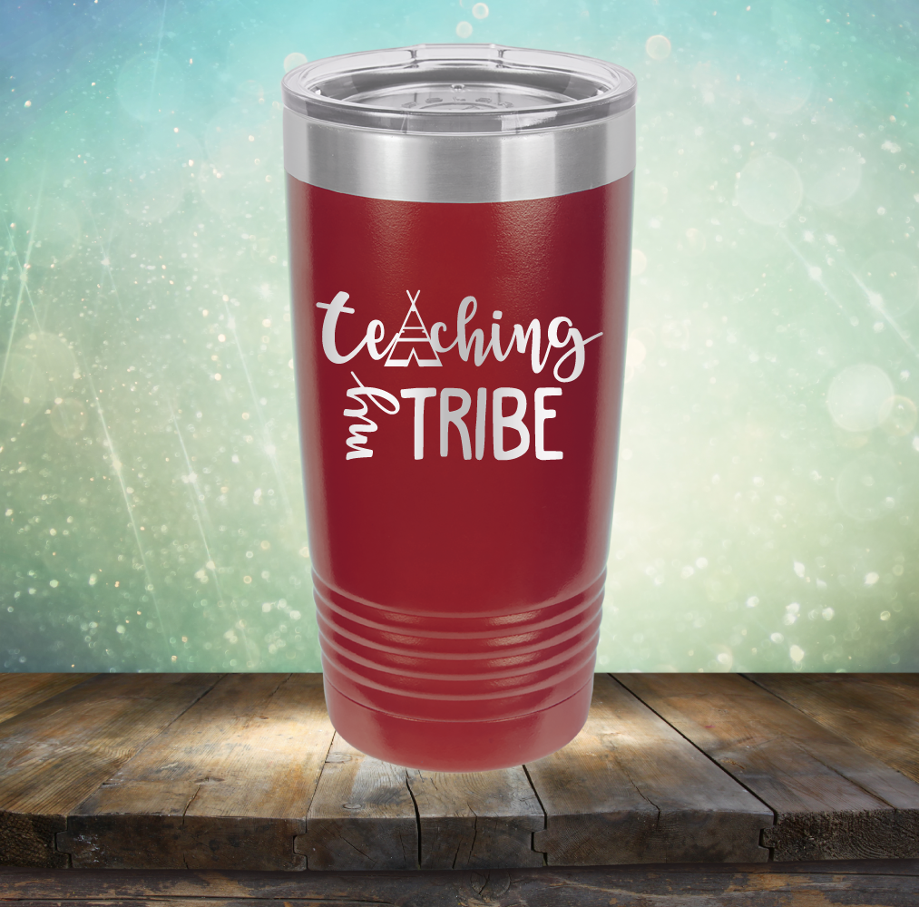 Teaching My Tribe - Laser Etched Tumbler Mug