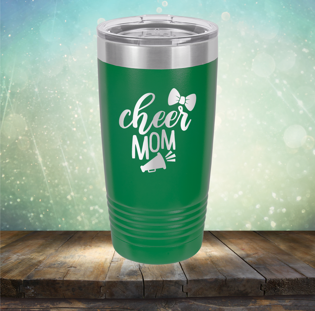 Cheer Mom - Laser Etched Tumbler Mug