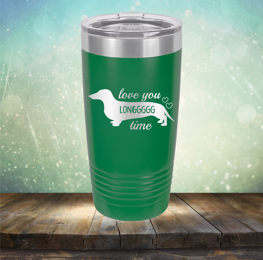 Love You Longgggg Time - Laser Etched Tumbler Mug