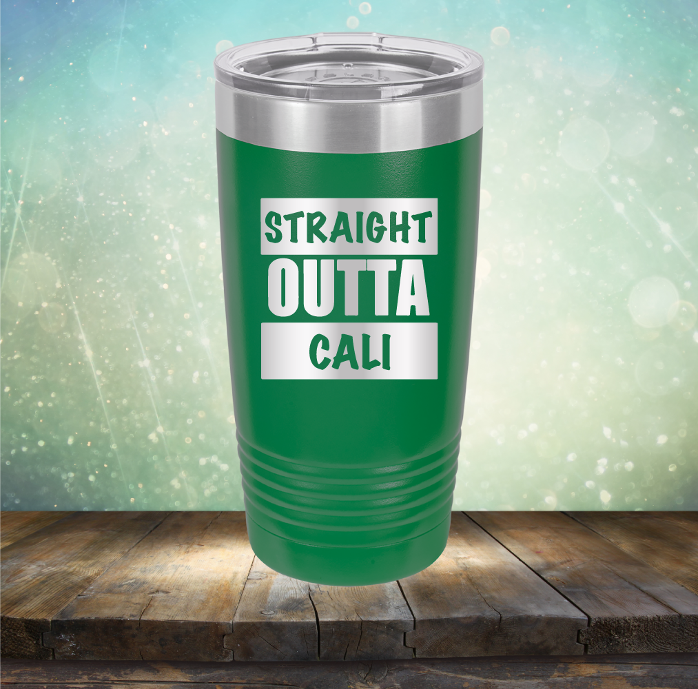 Straight Outta Cali - Laser Etched Tumbler Mug