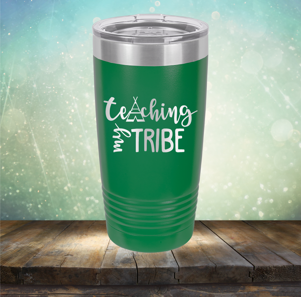 Teaching My Tribe - Laser Etched Tumbler Mug