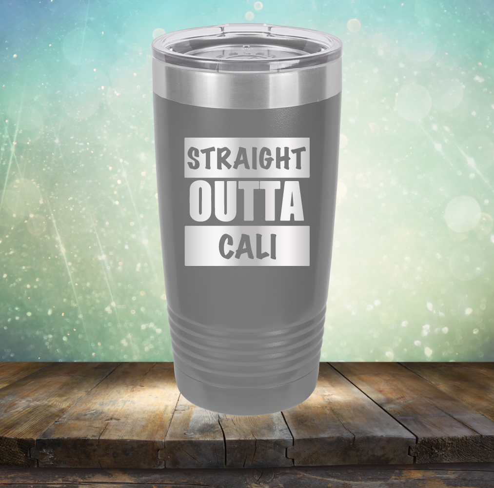 Straight Outta Cali - Laser Etched Tumbler Mug