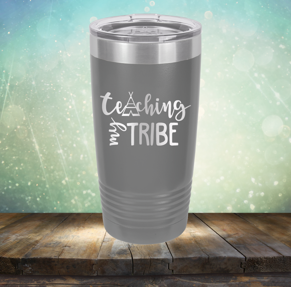 Teaching My Tribe - Laser Etched Tumbler Mug