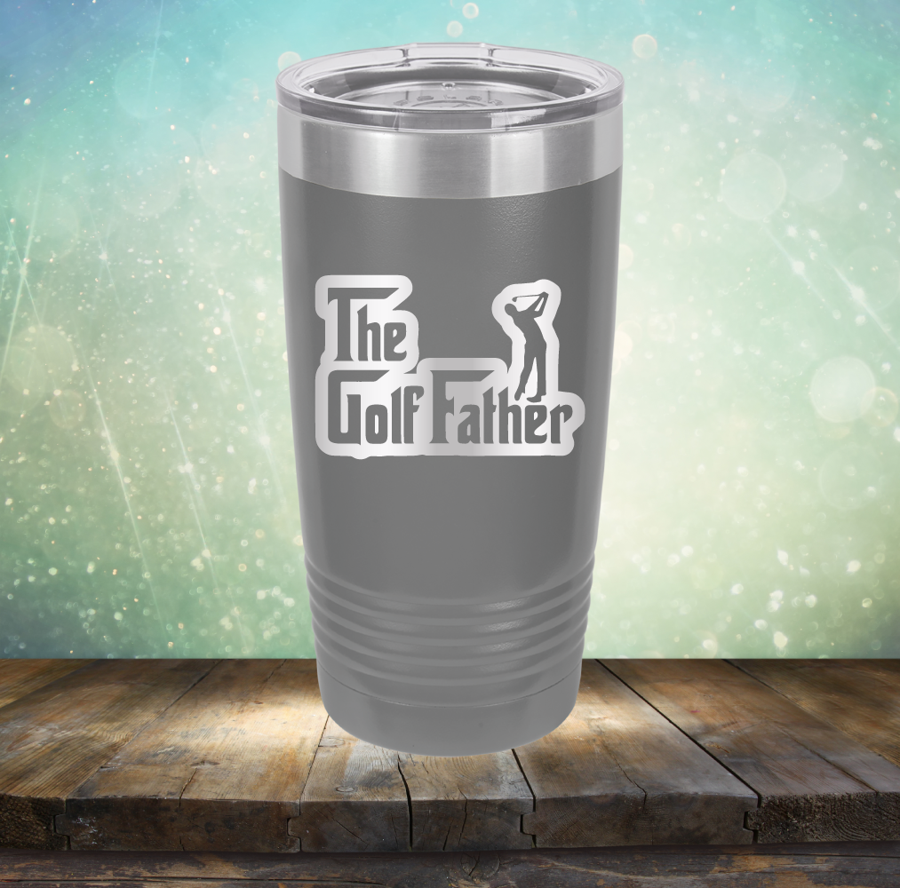 The Golf Father - Laser Etched Tumbler Mug