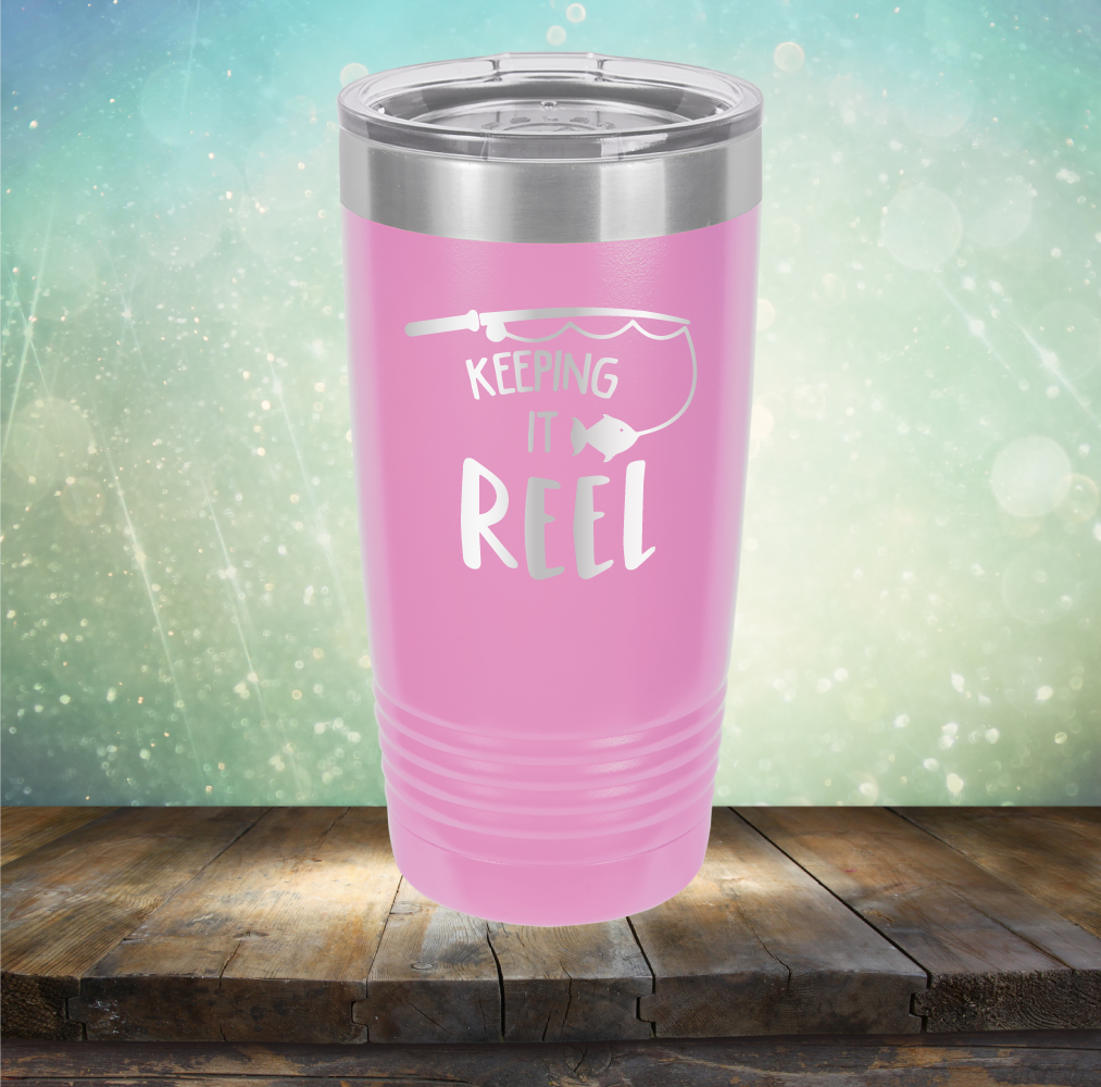 Keeping It Reel - Laser Etched Tumbler Mug